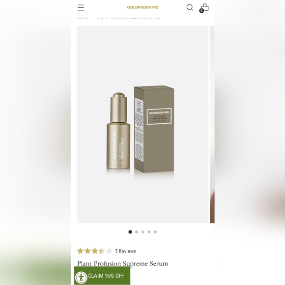 Goldfaden MD, Plant Profusion Serum Supreme 1oz - Picture 5 of 6